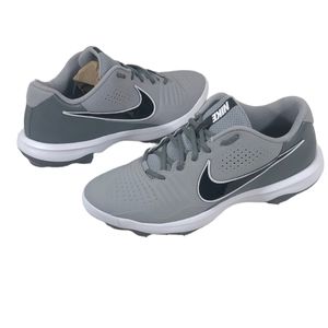 Nike Alpha Huarache Baseball Cleats Men's 13 Metal Smoke Grey White No Box